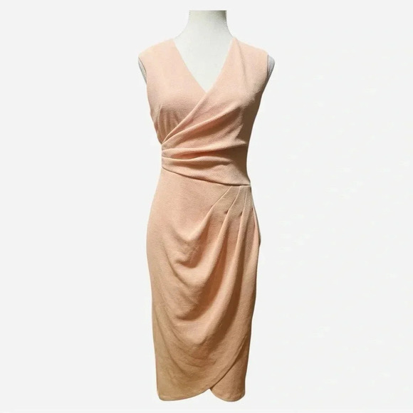 White House Black Market Dresses & Skirts - White House Black Market Pink Knit Sheath Dress Size 2